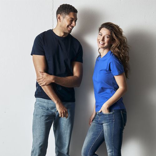 Dame T-shirt med korte ærmer - Bild 20